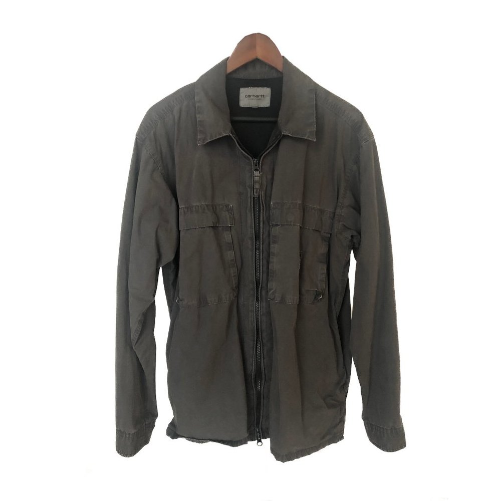 Carhartt WIP Mens Distressed Jacket, Large